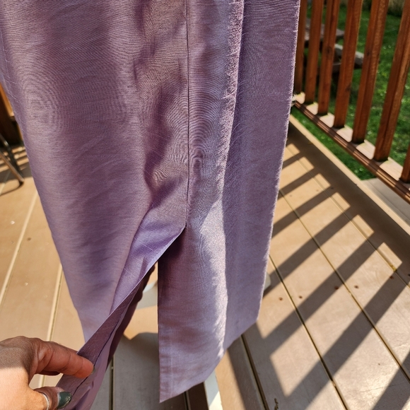 Jeanne Alesander Elegant Lavender Sleeveless Formal Dress Size 8 - Picture 6 of 12